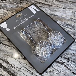 Crystal Decorative Magnetic Curtain Clips